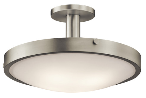 Lytham Four Light Semi Flush Mount in Brushed Nickel (12|42246NI)