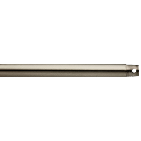 Accessory Fan Down Rod 12 Inch in Brushed Stainless Steel (12|360000BSS)