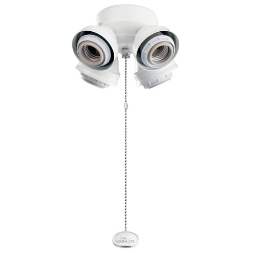 Accessory LED Fan Fitter in Matte White (12|350210MWH)