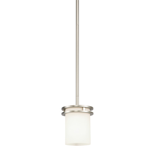 Hendrik One Light Mini Pendant in Brushed Nickel (12|3475NI)