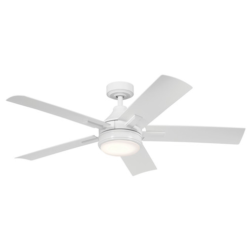 Tide 52''Ceiling Fan in White (12|310075WH)