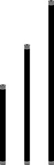 Accessory Stem in Textured Black (12|15656BKT)