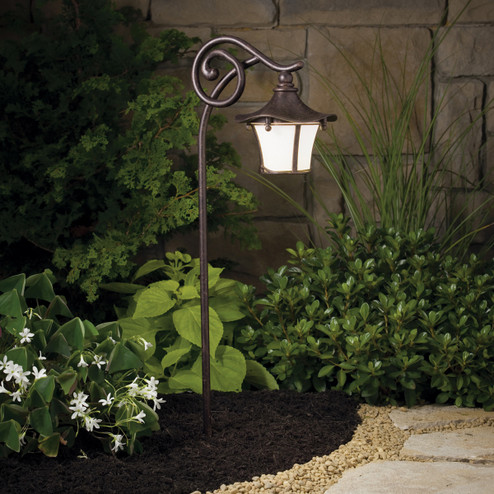 Cotswold One Light Path & Spread in Aged Bronze (12|15420AGZ)