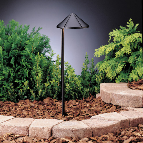 Six Groove One Light Path & Spread in Textured Black (12|15315BKT)