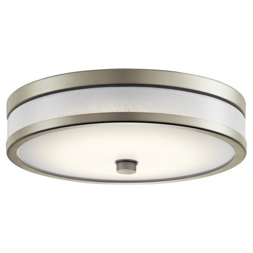 Pira LED Flush Mount in Brushed Nickel (12|11302NILED)