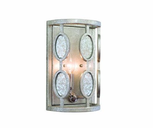 Palomar Two Light Wall Sconce in Vintage Silver Leaf (33|506121VSL)