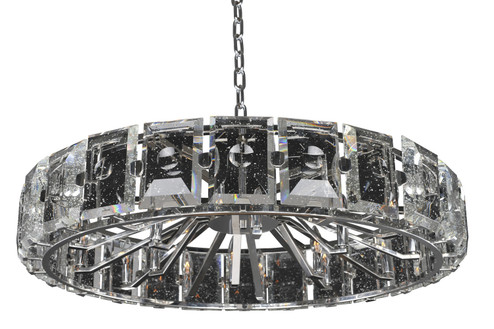 Giada Eight Light Pendant in Stainless Steel (33|390456SL)