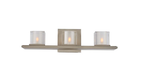 Naples LED Bath in Satin Nickel (33|306433SN)