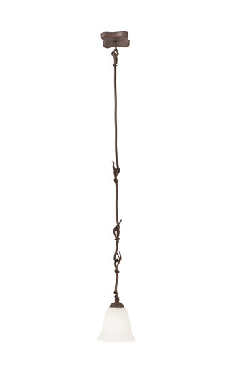 Vine One Light Mini Pendant in Bark (33|1821BA/1219)