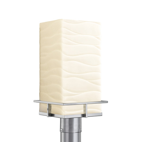 Porcelina LED Post Mount in Brushed Nickel (102|PNA-7563W-WAVE-NCKL)