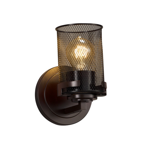 Wire Mesh One Light Wall Sconce in Matte Black (102|MSH-8451-10-MBLK)