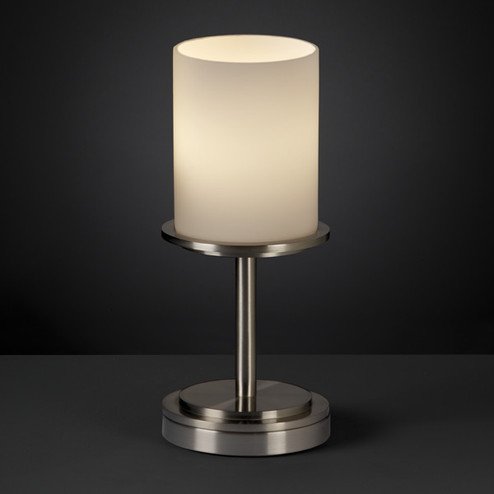 Fusion One Light Table Lamp in Matte Black (102|FSN-8798-10-OPAL-MBLK)