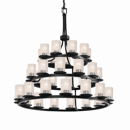 Fusion 36 Light Chandelier in Matte Black (102|FSN-8712-10-SEED-MBLK)