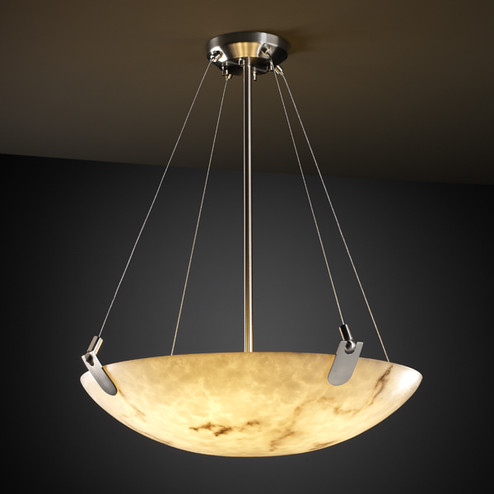 LumenAria LED Pendant in Brushed Nickel (102|FAL-9622-35-NCKL-LED5-5000)