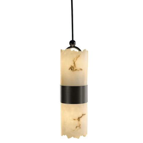 LumenAria Two Light Pendant in Dark Bronze (102|FAL-8758-12-DBRZ)