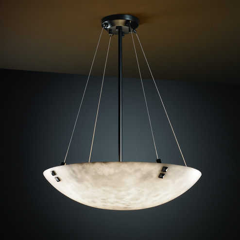 Clouds Six Light Pendant in Brushed Nickel (102|CLD-9662-35-NCKL-F2)
