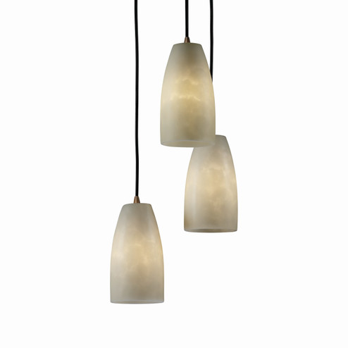Clouds Three Light Pendant in Brushed Nickel (102|CLD-8864-28-NCKL)
