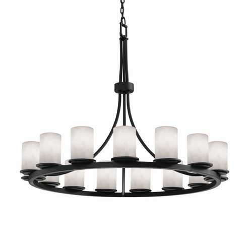 Clouds 21 Light Chandelier in Matte Black (102|CLD-8716-10-MBLK)