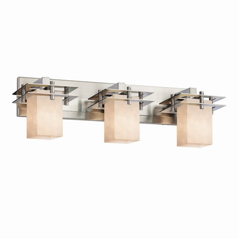 Clouds Three Light Bath Bar in Dark Bronze (102|CLD-8173-15-DBRZ)