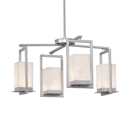 Clouds LED Outdoor Chandelier in Brushed Nickel (102|CLD-7510W-NCKL)
