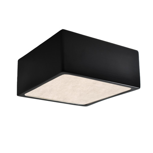 Radiance LED Flush-Mount in Carbon - Matte Black (102|CER-6295-CRB)