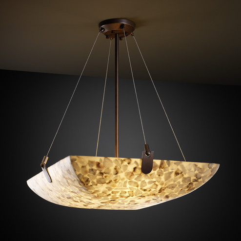 Alabaster Rocks LED Pendant in Brushed Nickel (102|ALR-9621-25-NCKL-LED3-3000)