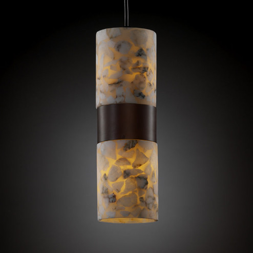 Alabaster Rocks Two Light Pendant in Matte Black (102|ALR-8758-10-MBLK)