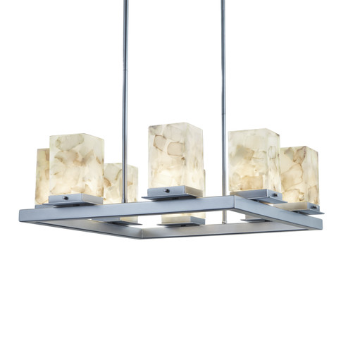 Alabaster Rocks LED Outdoor Chandelier in Dark Bronze (102|ALR-7519W-DBRZ)