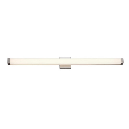 Acryluxe LED Linear Wall/Bath in Brushed Nickel (102|ACR-9007-OPAL-NCKL)