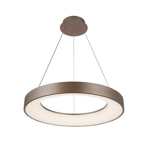 Acryluxe LED Pendant in Light Bronze (102|ACR-4061-OPAL-LTBZ)