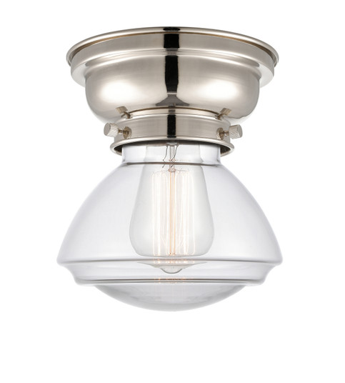 Franklin Restoration LED Flush Mount in Polished Nickel (405|623-1F-PN-G322-LED)