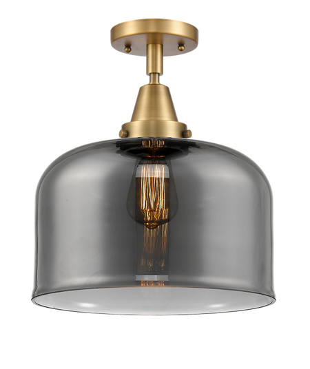 Caden One Light Flush Mount in Brushed Brass (405|447-1C-BB-G73-L)