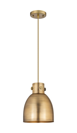 Downtown Urban One Light Pendant in Brushed Brass (405|410-1PS-BB-M412-8BB)