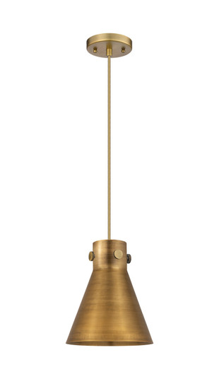 Downtown Urban One Light Pendant in Brushed Brass (405|410-1PS-BB-M411-8BB)