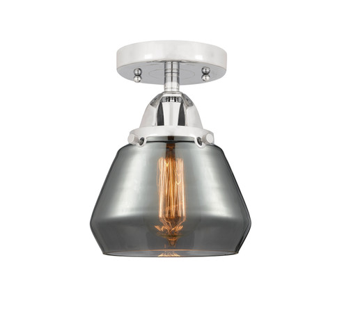 Nouveau 2 One Light Semi-Flush Mount in Polished Chrome (405|288-1C-PC-G173)