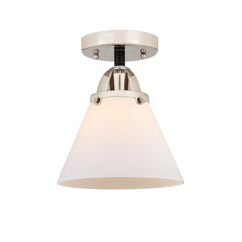 Nouveau 2 LED Semi-Flush Mount in Black Polished Nickel (405|288-1C-BPN-G41-LED)