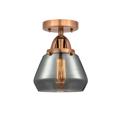 Nouveau 2 LED Semi-Flush Mount in Antique Copper (405|288-1C-AC-G173-LED)