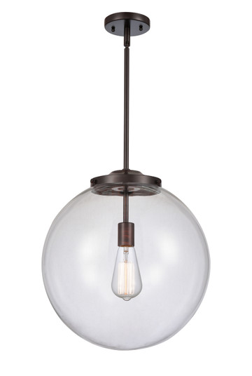 Franklin Restoration LED Pendant in Oil Rubbed Bronze (405|221-1S-OB-G202-16-LED)