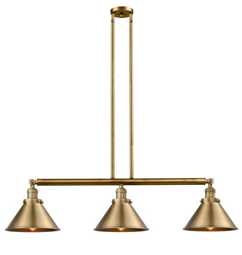 Franklin Restoration LED Island Pendant in Brushed Brass (405|213-BB-M10-BB-LED)