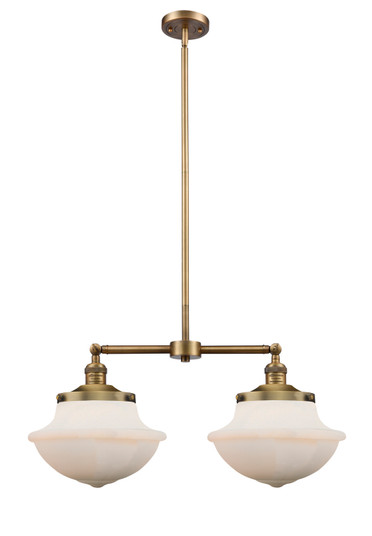 Franklin Restoration LED Island Pendant in Brushed Brass (405|209-BB-G541-LED)