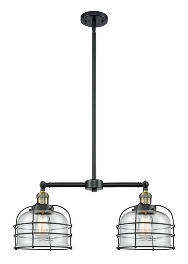 Franklin Restoration LED Island Pendant in Black Antique Brass (405|209-BAB-G72-CE-LED)