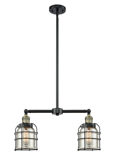 Franklin Restoration LED Island Pendant in Black Antique Brass (405|209-BAB-G58-CE-LED)