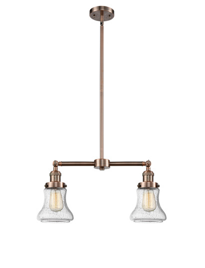 Franklin Restoration LED Island Pendant in Antique Copper (405|209-AC-G194-LED)