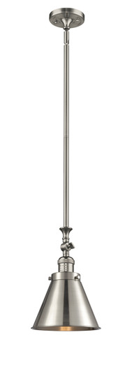 Franklin Restoration LED Mini Pendant in Brushed Satin Nickel (405|206-SN-M13-SN-LED)