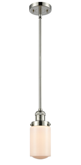 Franklin Restoration One Light Mini Pendant in Polished Nickel (405|201S-PN-G311)