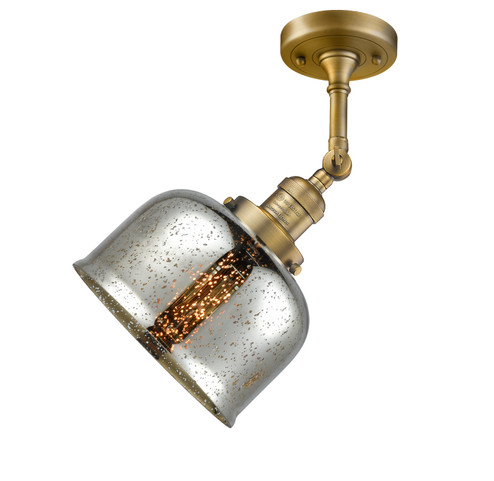 Franklin Restoration LED Semi-Flush Mount in Brushed Brass (405|201F-BB-G78-LED)