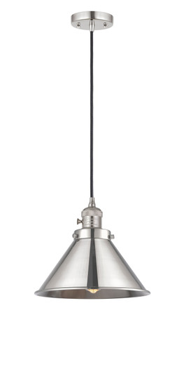 Franklin Restoration LED Mini Pendant in Polished Nickel (405|201CSW-PN-M10-PN-LED)