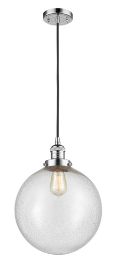 Franklin Restoration One Light Mini Pendant in Polished Chrome (405|201C-PC-G204-12)