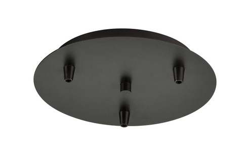 Custom Cord Three Light Multi Port Canopy in Oil Rubbed Bronze (405|113-OB)