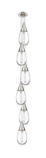 Downtown Urban LED Pendant in Brushed Satin Nickel (405|106-450-1P-SN-G450-6CL)